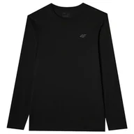 Koszulki sportowe męskie - Koszulka męska 4F Longsleeve M375 Rozmiar: XL / Kolor: czarny - miniaturka - grafika 1