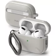 Akcesoria do słuchawek - Nakładka Ringke Onyx Apple Airpods Pro 1 / 2 Warm Grey - miniaturka - grafika 1