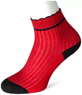 Skarpetki damskie - HUGO Damskie skarpety Sh Rib Lurex W, Dark Pink658, 39-42 EU - miniaturka - grafika 1