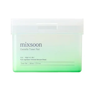 Mixsoon Centella Toner Pad Łagodząco - nawilżające płatki tonizujące - Toniki i hydrolaty do twarzy - miniaturka - grafika 1