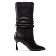 Botki damskie - Botki Simple SL-26-02-000037 Czarny - miniaturka - grafika 1