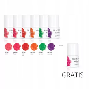 PB Nails, Zestaw lakierów Last Minute, 5 ml - Zestawy do manicure i pedicure - miniaturka - grafika 1
