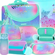 Plecaki szkolne i tornistry - Tornister Plecak Szkolny Dla Dziewczynki Kot Kotek Duży Zestaw Z Torbą - miniaturka - grafika 1