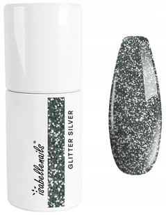 Lakier Hybrydowy 377 Glitter Silver Isabellenails Srebrny Brokat - Lakiery hybrydowe Lakier Hybrydowy 377 Glitter Silver Isabellenails Srebrny Brokat - Lakiery hybrydowe - miniaturka - grafika 1