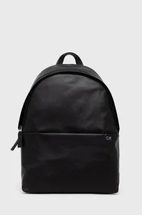 Calvin Klein plecak męski kolor czarny duży gładki - Plecaki - miniaturka - grafika 1