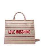 Torebki damskie - LOVE MOSCHINO Torebka JC4239PP0MKO110A Różowy - miniaturka - grafika 1