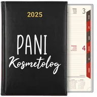 Notesy i bloczki - KALENDARZ TERMINARZ PLANER Dzienny A5 2025 Prezent PANI KOSMETOLOG WZORY - miniaturka - grafika 1