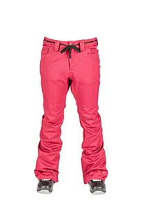 L1 L1 Heartbreaker Twil´20 damskie spodnie snowboardowe, ciepłe, wąskie, rozciągliwe, 2 warstwowe, skinny Fit czerwony Rebel S 1201-873690 - Spodnie damskie - miniaturka - grafika 1