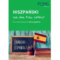 Hiszpański raz, dwa, trzy, cztery! Kurs nauki języka w cztery tygodnie + CD - Książki do nauki języka hiszpańskiego - miniaturka - grafika 1