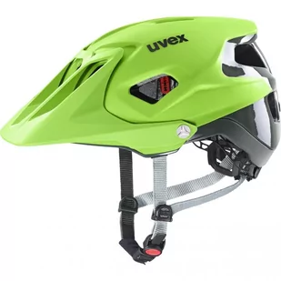 UVEX quatro integrale, kask rowerowy unisex-dorosły, lime anthracite mat, 52-57 cm 1115 - Kaski rowerowe - miniaturka - grafika 2