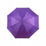 Parasole - Parasol FIOLETOWY, krótki, manualny, składany - miniaturka - grafika 1