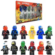Klocki - Figurki Ninjago Minifugurki Klocki Zestaw 12sztuk - miniaturka - grafika 1
