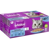 Mokra karma dla kotów - Whiskas Mega Pack 1+ Wybór ryb w galarecie 40 x 85 g - miniaturka - grafika 1