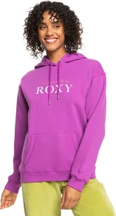bluza damska ROXY SURF STOKED HOOD BRUSHED Vivid Viola - MNF0 - Bluzy damskie - miniaturka - grafika 1