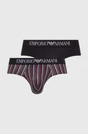 Majtki męskie - Emporio Armani Underwear slipy 2-pack męskie kolor czarny 111733 4R504 - miniaturka - grafika 1