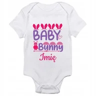 Body dla niemowląt - Body Dziecięcie BIAŁE TWOJE IMIĘ Piękne Wzory - 56 - miniaturka - grafika 1