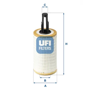 Filtr oleju UFI Filtry 25.172.00 - Filtry oleju - miniaturka - grafika 1