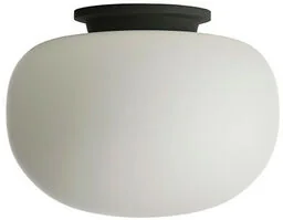 Frandsen - Supernate Lampa Sufitowa Ø28 Opal White/Black Frandsen - Lampy sufitowe - miniaturka - grafika 1