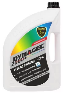 Dynagel 2000 Gotowy Płyn Do Chłodnic -37C 5L - Płyny chłodnicze - miniaturka - grafika 1