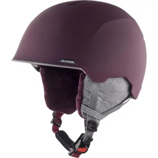 Alpina Albona Kask, cassis matt 53-58cm 2019 Kaski narciarskie - Kaski narciarskie - miniaturka - grafika 1