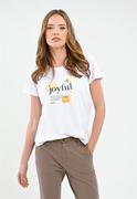 Koszulki i topy damskie - T-shirt z nadrukiem T-JOYFULL - Volcano - miniaturka - grafika 1