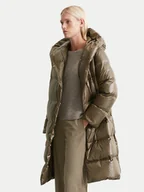 Kurtki damskie - Marc O'Polo Kurtka puchowa 409 0998 71287 Brązowy Loose Fit - miniaturka - grafika 1