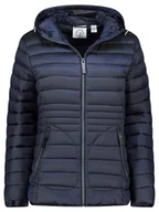 Kurtki damskie - Geographical Norway Kurtka pikowana "Breezi" w kolorze granatowym - miniaturka - grafika 1