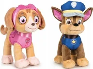 Maskotki i pluszaki - Psi Patrol Skye Pilotka + Chase Policjant 27Cm - miniaturka - grafika 1