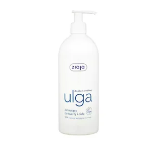 Ziaja ULGA DLA SKÓRY WRAŻLIWEJ - KREMOWY ŻEL MYJĄCY DO TWARZY I CIAŁA 400ml - Kosmetyki do kąpieli - miniaturka - grafika 1