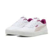Buty trekkingowe damskie - Młodzieżowe sneakersy Carina 2.0 PUMA White Mauve Mist Magenta Gleam Pink - miniaturka - grafika 1