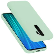 Etui i futerały do telefonów - Pokrowiec Do Xiaomi RedMi NOTE 8 PRO Etui w LIQUID JASNO ZIELONY TPU Silikon Case Cover Obudowa Ochronny Cadorabo - miniaturka - grafika 1