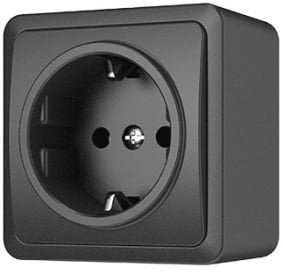 SOCKET RP16-002V GR OVER PLASTER ANT SL+