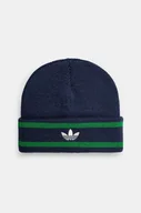Czapki męskie - adidas Originals czapka Beanie kolor granatowy  JL9569 - miniaturka - grafika 1