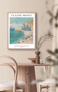 PLAKAT Claude Monet, morski krajobraz - Obrazy i zdjęcia na płótnie - miniaturka - grafika 1