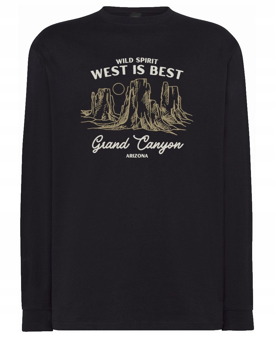 Longsleeve męski nadruk WIELKI KANION r.XXL