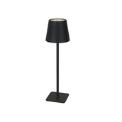 Lampy stojące - Lampa stołowa 3.5W 400lm CCT LED LINE TAZA 2x2000mAh czarna - miniaturka - grafika 1