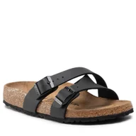 Klapki i japonki damskie - Birkenstock Klapki Yao Balance 1016687 Black - miniaturka - grafika 1