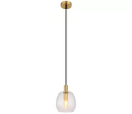 Lampy sufitowe - Globo 15789HM - Żyrandol na lince GARRI 1xE14/40W/230V mosiądz - miniaturka - grafika 1