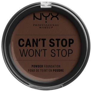 NYX Professional Makeup Professional Makeup - CANT STOP WANT STOP POWDER FOUNDATION - Podkład do twarzy w pudrze - 24 - DEEP ESPRESSO NYXDES - Pudry do twarzy - miniaturka - grafika 1