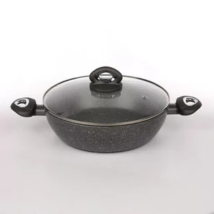 Valdinox ROCK PATELNIA GŁĘBOKA 28CM Z POKRYWĄ 0204003409 - Patelnie - miniaturka - grafika 1