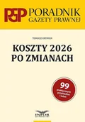 Finanse, księgowość, bankowość - Koszty 2026 po zmianach - Tomasz Krywan - książka - miniaturka - grafika 1