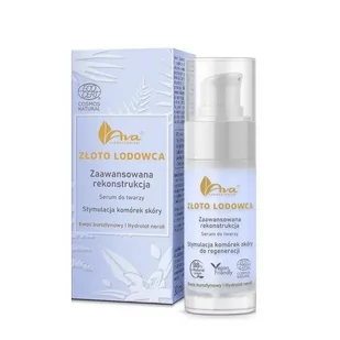 AVA Ava Złoto Lodowca Zaawansowana Rekonstrukcja serum do twarzy 30 ml - Serum do twarzy - miniaturka - grafika 1