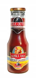 RYBAK SŁODKA ANIA KETCHUP ŁAGODNY SZKL 310G - Ketchup - miniaturka - grafika 1
