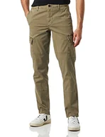 Spodenki męskie - Tommy Hilfiger Męskie spodnie Chelsea Cargo Gabardine GMD tkane, Nowa bazylia, 32W / 34L - miniaturka - grafika 1