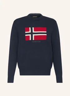 Napapijri Sweter D-Murca blau - NAPAPIJRI - Swetry męskie - miniaturka - grafika 1