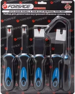 Narzędzia samochodowe - Forsage Komplet narzędzi do demontażu okładzini tapicerki wewnętrznej 5el. w blistrze F-905M6 - miniaturka - grafika 1