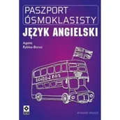 Książki do nauki języka angielskiego - Paszport ósmoklasisty Język angielski - miniaturka - grafika 1