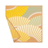 Apaszki i szaliki damskie - Apaszka jedwabna Wachlarze słoneczne - miniaturka - grafika 1