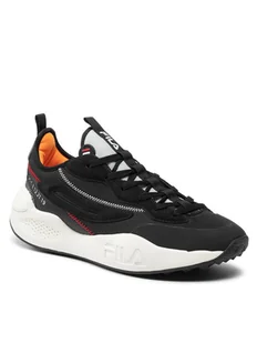 Fila Sneakersy Teclus Mt FFM0052.80010 Czarny - Sneakersy damskie - miniaturka - grafika 1