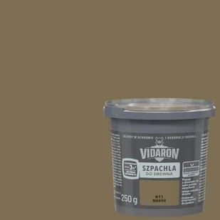 Vidaron Vidaron Szpachla do drewna mahoń 250 g - Szpachlówki - miniaturka - grafika 1
